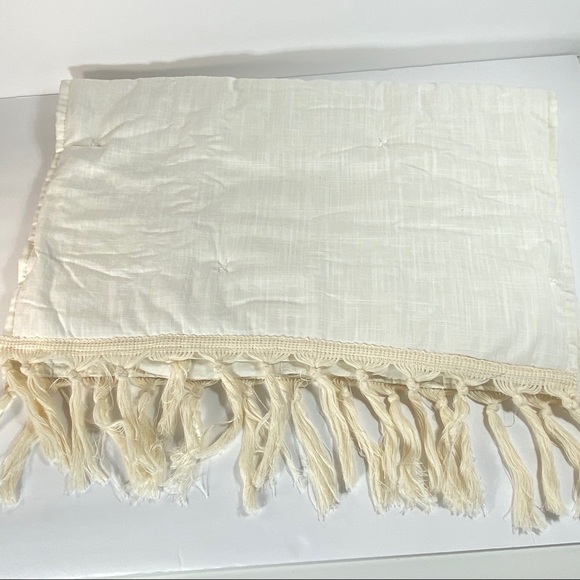 Opalhouse STANDARD Macrame Tassel Pillow Sham - Picture 3 of 7